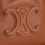 SMALL CABAS DRAWSTRING CUIR TRIOMPHE IN SMOOTH CALFSKIN TAN - Image 4
