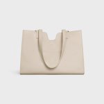 CABAS 16 IN SMOOTH CALFSKIN LIGHT STONE - Image 3