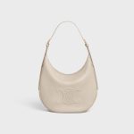 MEDIUM HELOÏSE BAG CUIR TRIOMPHE IN SUPPLE CALFSKIN LIGHT STONE