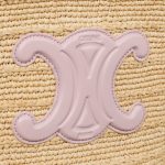 TEEN SUPPLE CELINE CLASSIC PANIER IN Raffia and calfskin - Image 4