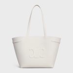 MEDIUM CABAS ANAÏS CUIR TRIOMPHE IN GRAINED CALFSKIN RICE