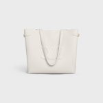 MEDIUM CABAS ANAÏS CUIR TRIOMPHE IN GRAINED CALFSKIN RICE - Image 3