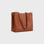 MEDIUM CABAS ANAÏS CUIR TRIOMPHE IN GRAINED CALFSKIN TAN - Image 2