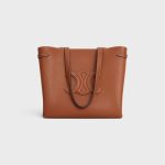 MEDIUM CABAS ANAÏS CUIR TRIOMPHE IN GRAINED CALFSKIN TAN - Image 3