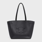 MEDIUM CABAS ANAÏS CUIR TRIOMPHE IN GRAINED CALFSKIN BLACK