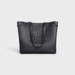 MEDIUM CABAS ANAÏS CUIR TRIOMPHE IN GRAINED CALFSKIN BLACK - Image 3