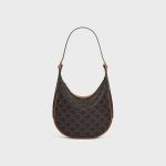 SMALL HELOÏSE CUIR TRIOMPHE BAG IN TRIOMPHE CANVAS AND CALFSKIN
