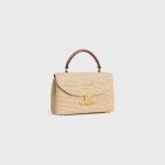 TEEN NINO BAG IN Raffia and calfskin - Image 4