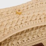 TEEN CELINE LOLA IN RAFFIA EFFECT TEXTILE - Image 2