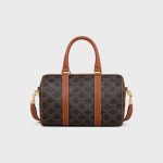 MEDIUM BOSTON IN Triomphe Canvas and calfskin