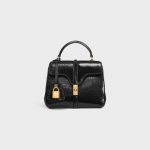 MINI 16 IN SEQUINS AND CALFSKIN