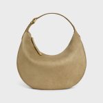 CELINE LARGE CELINE LULU IN SUEDE CALFSKIN