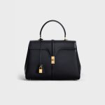 CLASSIQUE 16 BAG IN SATINATED CALFSKIN BLACK