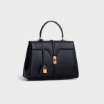 CLASSIQUE 16 BAG IN SATINATED CALFSKIN BLACK - Image 2
