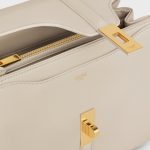 SMALL 16 BAG IN SATINATED CALFSKIN LIGHT STONE - Image 4
