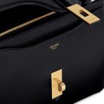 SMALL 16 BAG IN SATINATED CALFSKIN BLACK - Image 4
