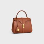 SMALL 16 BAG IN NATURAL CALFSKIN TAN - Image 2