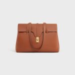 MEDIUM SOFT 16 BAG IN SMOOTH CALFSKIN TAN