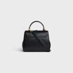MINI 16 IN SATINATED CALFSKIN BLACK - Image 3