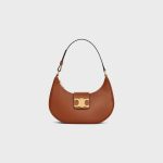 MEDIUM AVA TRIOMPHE BAG IN SMOOTH CALFSKIN TAN