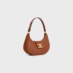 MEDIUM AVA TRIOMPHE BAG IN SMOOTH CALFSKIN TAN - Image 2