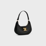 MEDIUM AVA TRIOMPHE BAG IN SMOOTH CALFSKIN BLACK - Image 2
