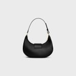 MEDIUM AVA TRIOMPHE BAG IN SMOOTH CALFSKIN BLACK - Image 3