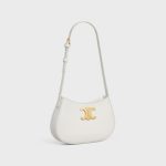 MEDIUM TILLY BAG IN SHINY CALFSKIN WHITE - Image 2
