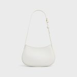MEDIUM TILLY BAG IN SHINY CALFSKIN WHITE - Image 3