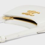 MEDIUM TILLY BAG IN SHINY CALFSKIN WHITE - Image 4