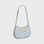MEDIUM TILLY BAG IN SHINY CALFSKIN ICE BLUE - Image 2