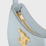 MEDIUM TILLY BAG IN SHINY CALFSKIN ICE BLUE - Image 5