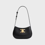 MEDIUM TILLY BAG IN SHINY CALFSKIN BLACK