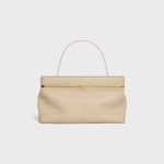 CELINE EAST WEST TRIOMPHE FRAME IN SUPPLE CALFSKIN