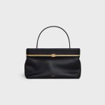 CELINE EAST WEST TRIOMPHE FRAME IN SUPPLE CALFSKIN