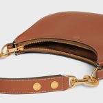 MEDIUM AVA STRAP BAG IN SMOOTH CALFSKIN TAN - Image 4