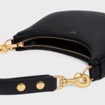 MEDIUM AVA STRAP BAG IN SMOOTH CALFSKIN BLACK - Image 4