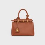 CELINE TEEN CELINE CONTI BAG in natural calfskin