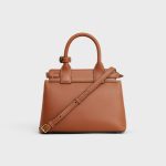 CELINE TEEN CELINE CONTI BAG IN SUPPLE GRAINED CALFSKIN - Image 4