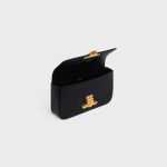 CHAIN SHOULDER BAG CLAUDE IN LIZARD BLACK - Image 4