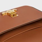 SHOULDER BAG CLAUDE IN NATURAL CALFSKIN TAN - Image 4