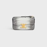 SHOULDER BAG CLAUDE IN LIZARD NATURAL