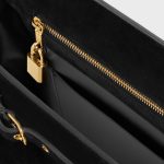 CELINE CONTI BAG in SUEDE CALFSKIN - Image 4