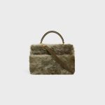 CELINE TEEN NINO BAG IN SHEARLING AND SUEDE CALFSKIN - Image 3
