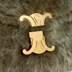 CELINE TEEN NINO BAG IN SHEARLING AND SUEDE CALFSKIN - Image 4