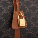 CELINE Large Boston IN Triomphe Canvas and calfskin - Image 2