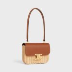 TEEN GARANCE BAG IN WICKER AND NATURAL CALFSKIN - Image 4