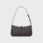 CELINE TINA SHOULDER BAG IN Triomphe canvas - Image 3