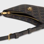 CELINE TINA SHOULDER BAG IN Triomphe canvas - Image 4