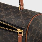 CELINE CYLINDER BAG IN Triomphe canvas and calfskin - Image 5